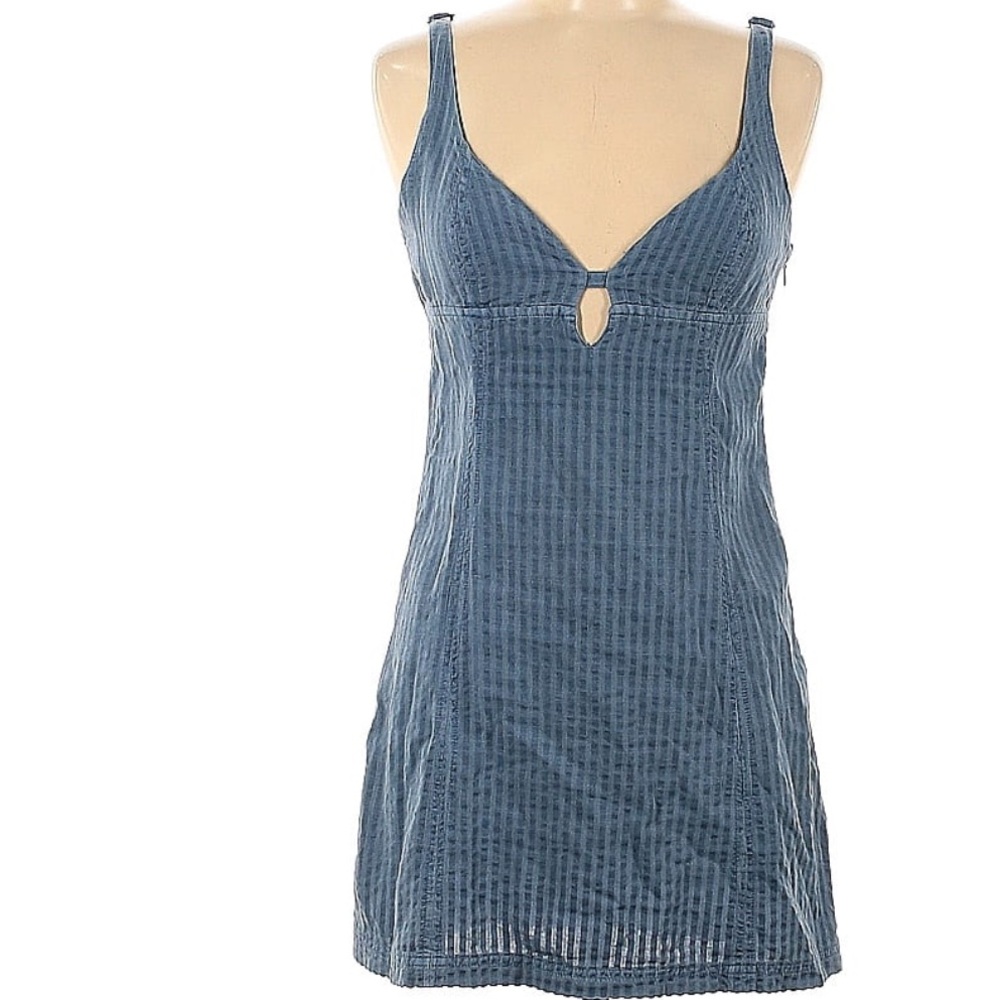 Blue Urban Outfitters Casual Dress Size M